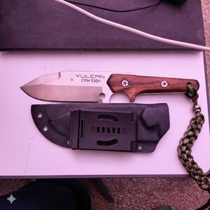 Vulcan CPM S30V Knife with Sheath